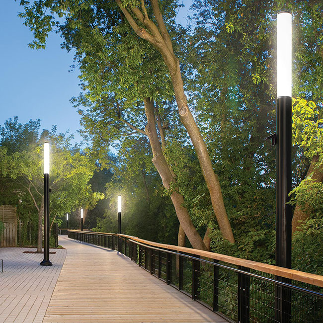 Park lighting outlet design