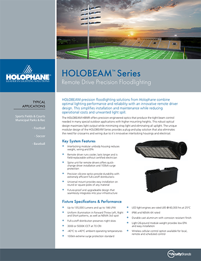 HOLOBEAM Sports Sell Sheet