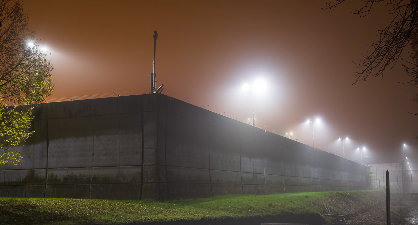 Raptor Correctional Facility Night